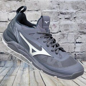 Mizuno‎ Wave Luminous Volleyball Shoes Womens 8.5 Grey White Athletic Sneakers